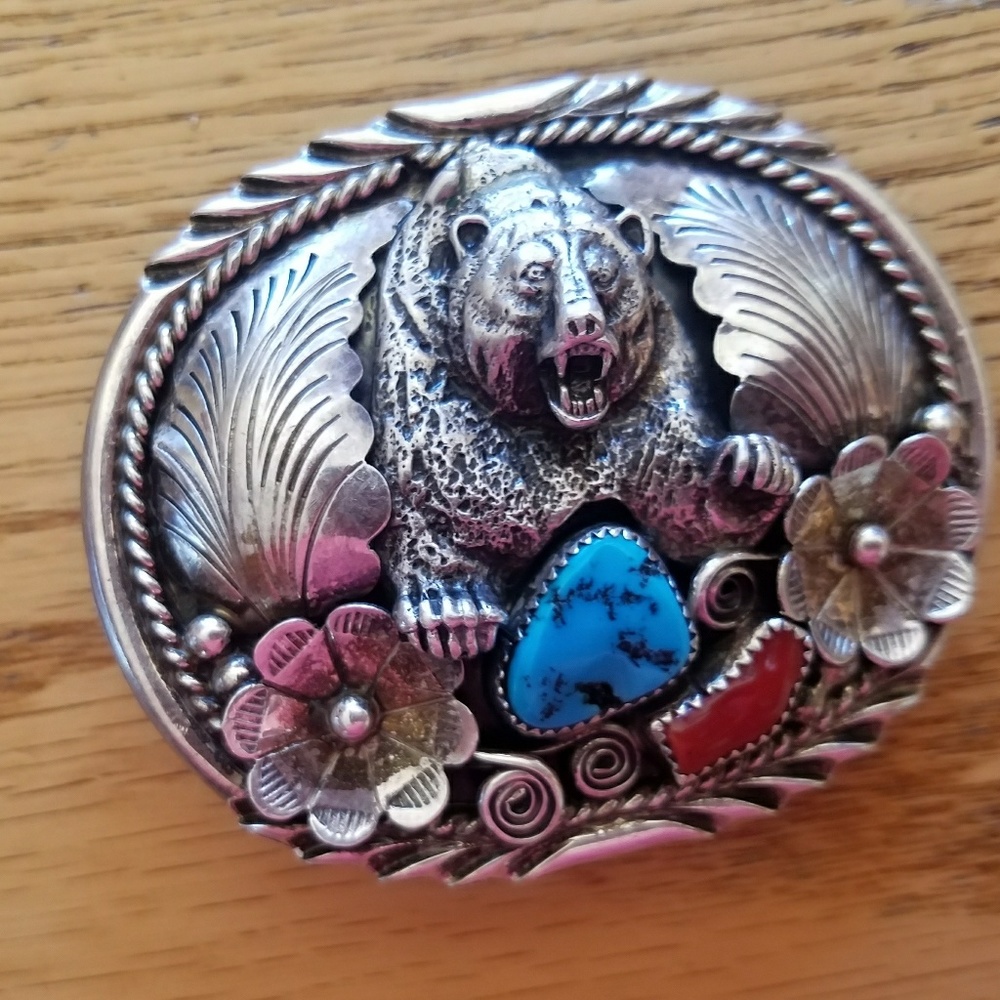 Sterling Silver Belt Buckle